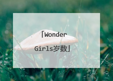 Wonder Girls岁数