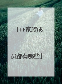 TF家族成员都有哪些