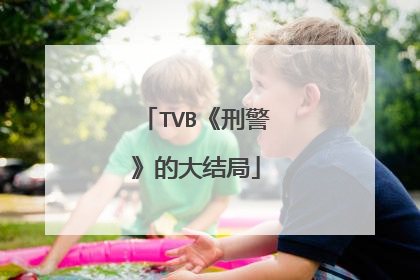 TVB《刑警》的大结局