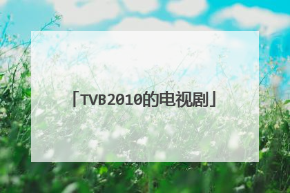 TVB2010的电视剧
