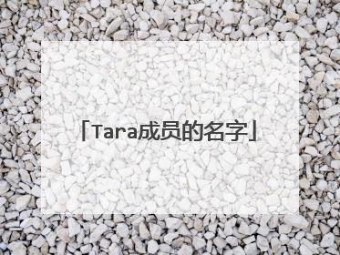 Tara成员的名字