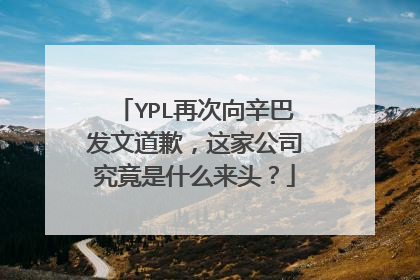 YPL再次向辛巴发文道歉，这家公司究竟是什么来头？
