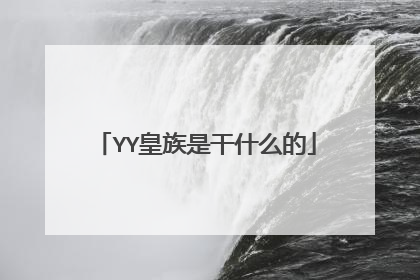 YY皇族是干什么的