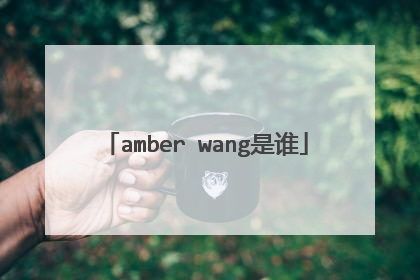 amber wang是谁