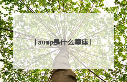 aump是什么星座
