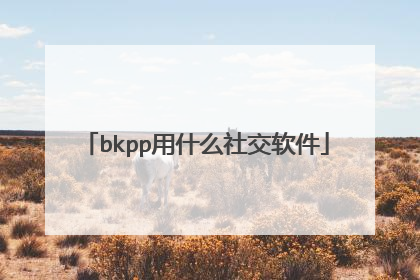 bkpp用什么社交软件