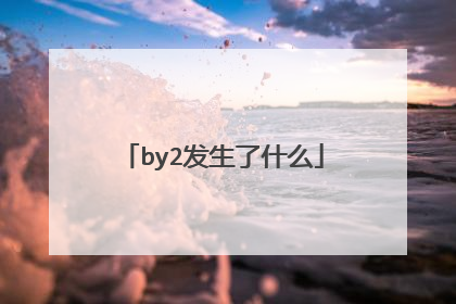 by2发生了什么