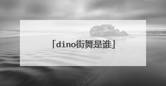 dino街舞是谁