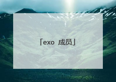 exo 成员