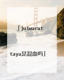 juiwarattaya是混血吗