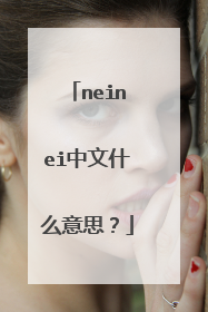 neinei中文什么意思?