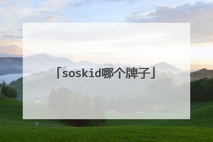 soskid哪个牌子