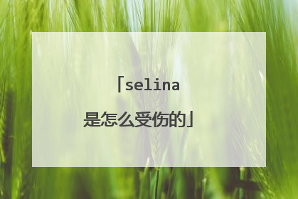 selina是怎么受伤的