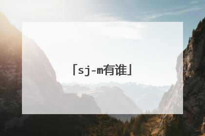sj-m有谁