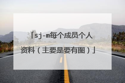 sj-m每个成员个人资料（主要是要有图）