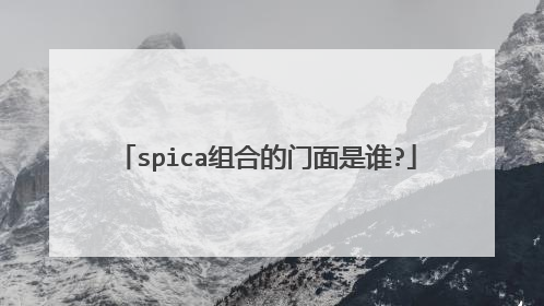 spica组合的门面是谁?