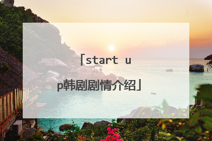 start up韩剧剧情介绍