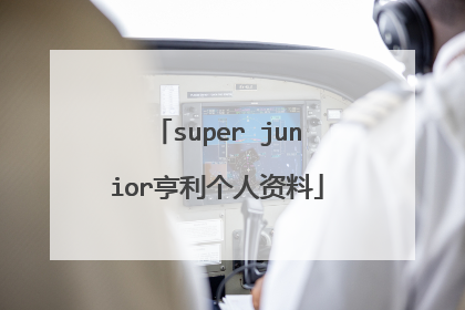 super junior亨利个人资料