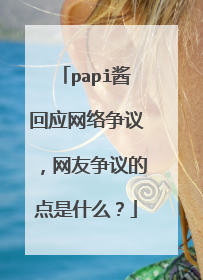 papi酱回应网络争议,网友争议的点是什么?