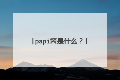papi酱是什么？