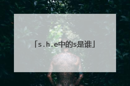 s.h.e中的s是谁