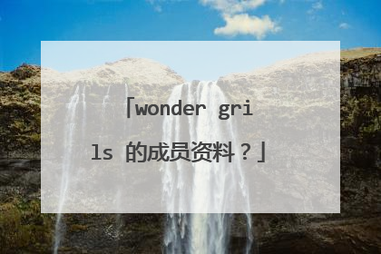 wonder grils 的成员资料？