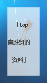top崔胜贤的资料