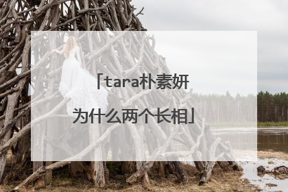 tara朴素妍为什么两个长相