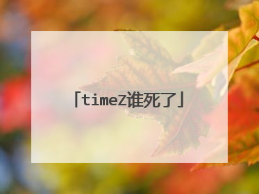 timeZ谁死了