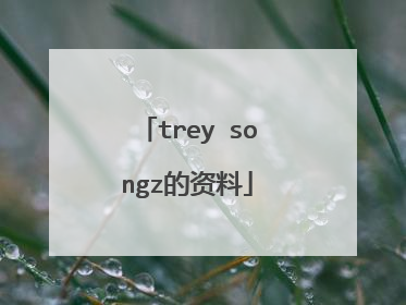 trey songz的资料