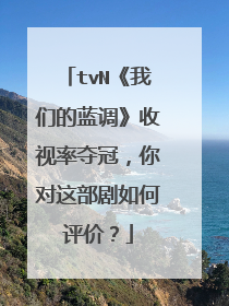 tvN《我们的蓝调》收视率夺冠，你对这部剧如何评价？